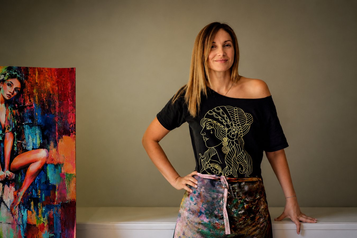 Olha Hnatiuk’s Figurative Painting Draws Growing Interest from European Galleries