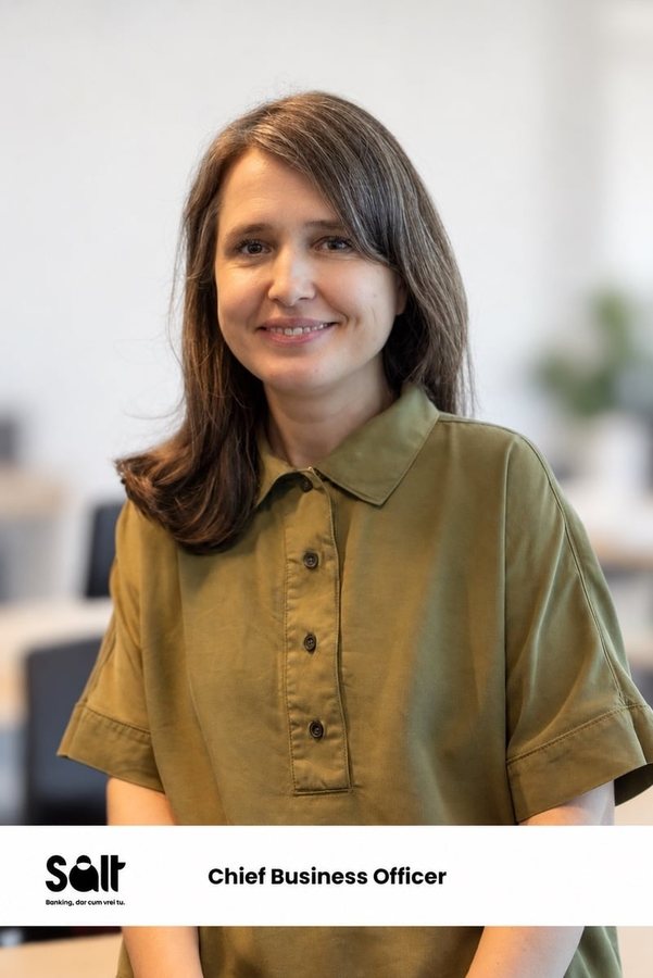 Salt Bank numește pe Roxana Cristea Chief Business Officer