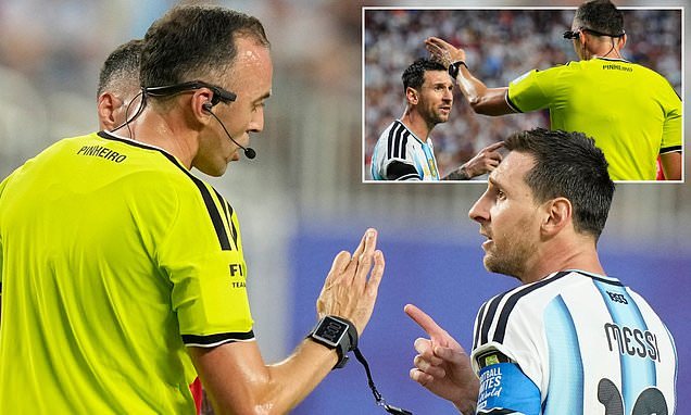 Lionel Messi told World Cup referee «don't be disrespectful» in heated exchange