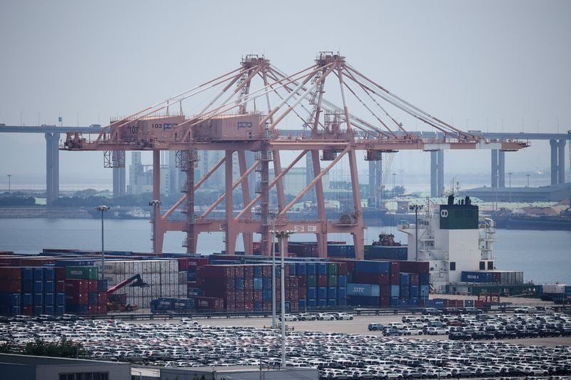 South Korean economic growth likely accelerated in third quarter on chip exports, poll suggests