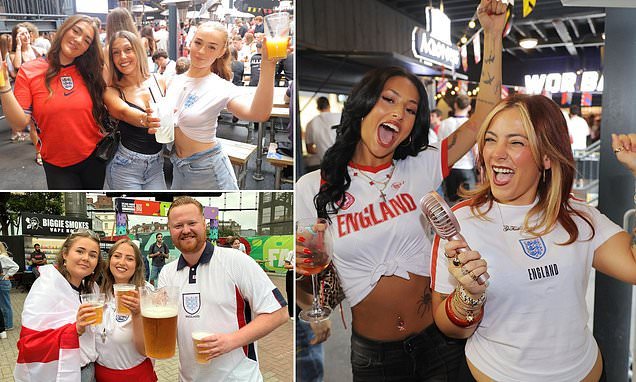 England Fans Pack Pubs Across the UK as Three Lions Face Norway in World Cup Quarter-Final