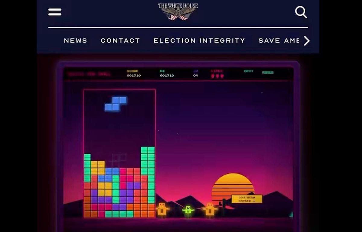 Tetris owner hits out at White House game inspired by its blocks