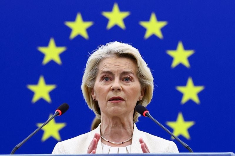 Von der Leyen Vows EU Will Use All Tools to Cut China Trade Deficit