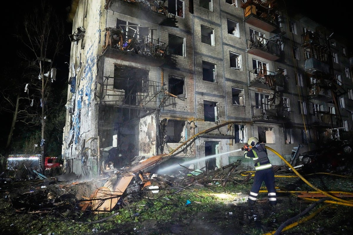 Nine killed in Kyiv missile attack as Zelenskyy presses US over Starlink
