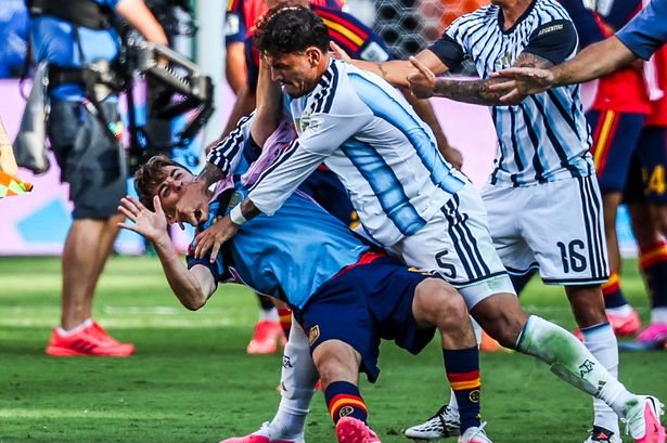 Spain win World Cup as Argentina face Fifa investigation over post-match brawl