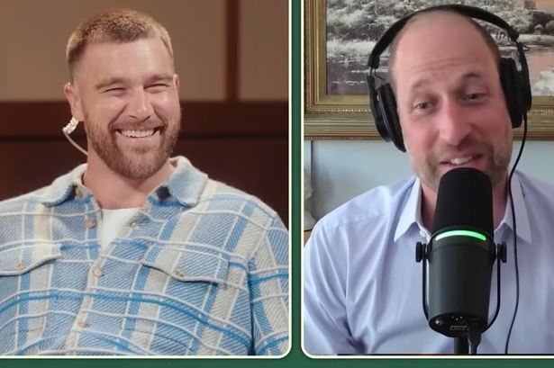Prince William says King Charles «hates football» in Travis Kelce podcast appearance