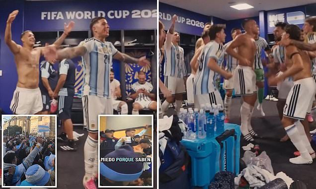 Argentina World Cup Stars Chant About Falklands in Dressing Room