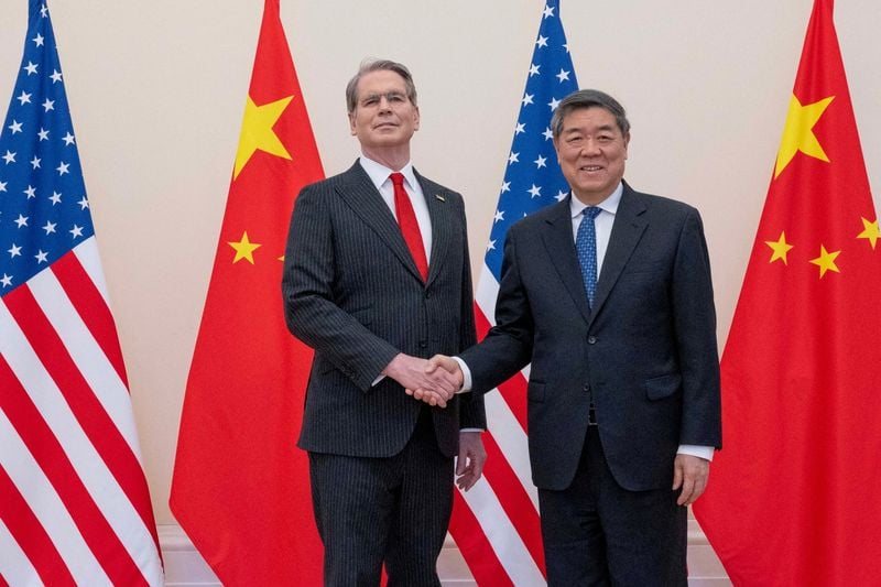 Bessent and He to Meet at JPMorgan Headquarters as US-China Trade Talks Resume