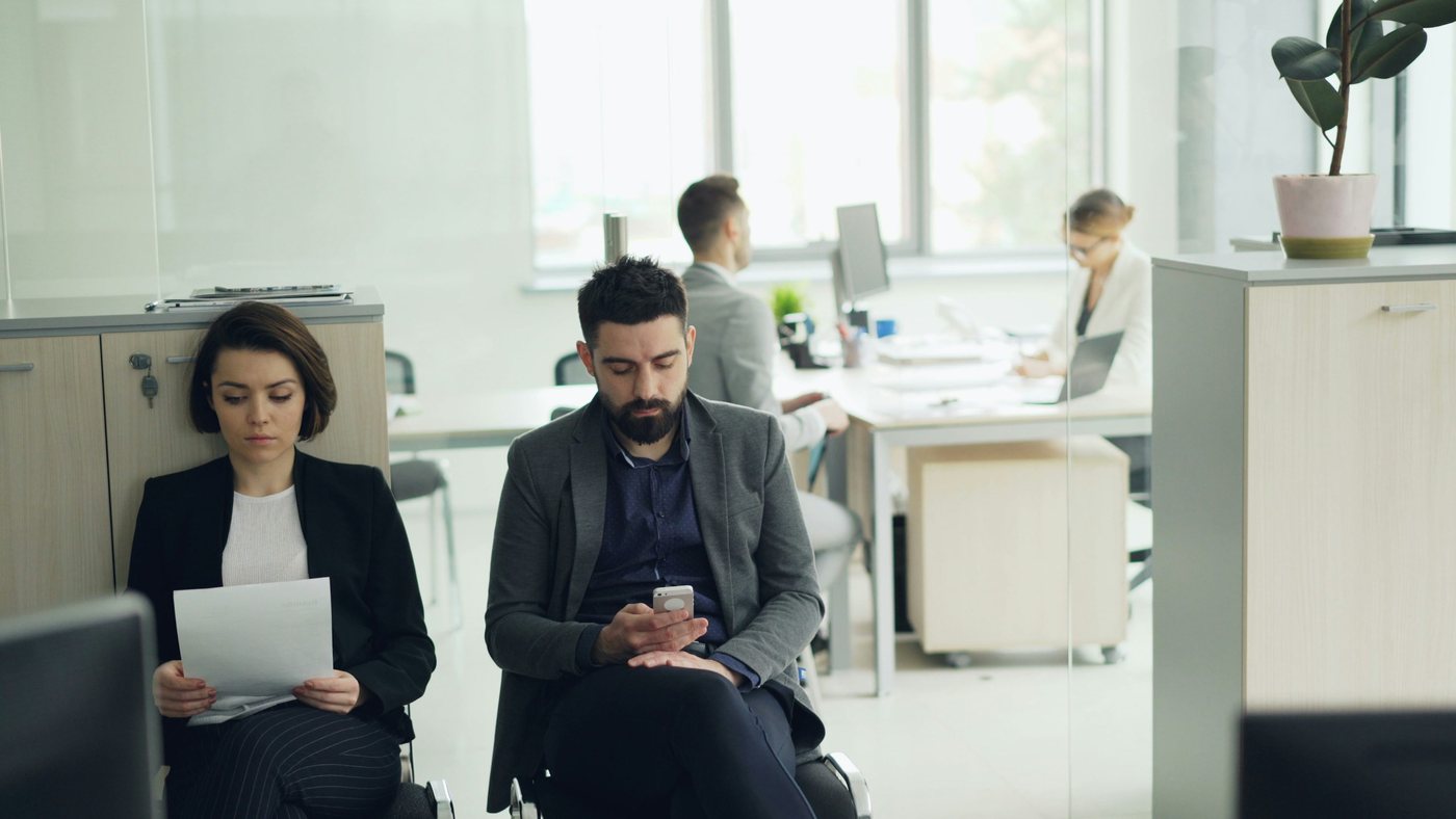 The interview suit is becoming a corporate-culture signal